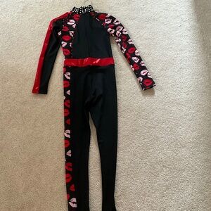 Kiss themed unitard/costume - Dance/Halloween, Child 12